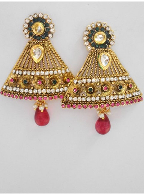 Polki Earrings